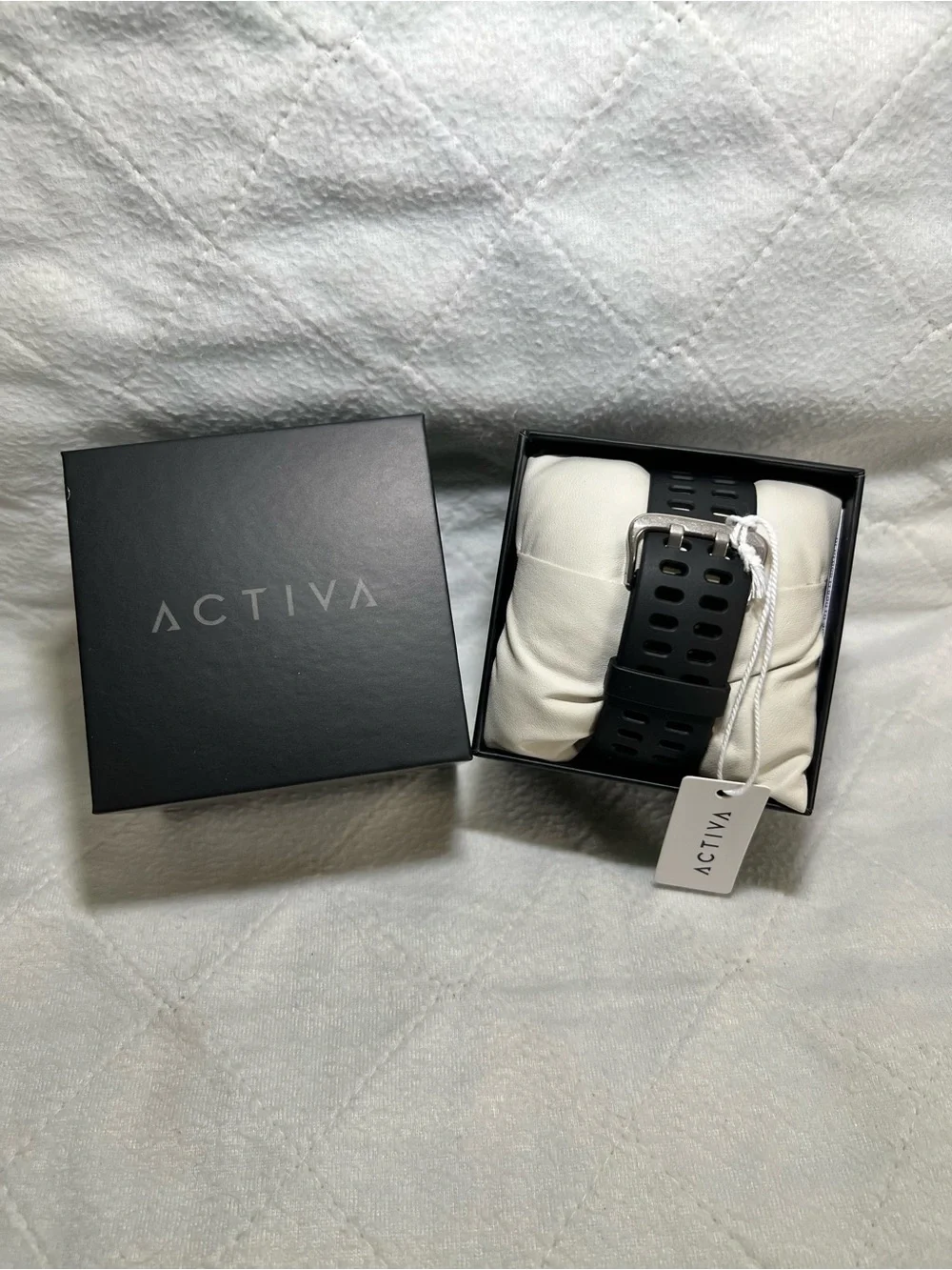 NEW! Activa Men's Digital Sport Watch - Black with Red Accent
